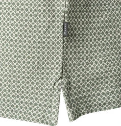 Polo-Shirt, Pima Baumwoll-Piqué, Eukalyptus-weiß Gemustert -Maenner Mode Haus  393895 norm3