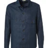 Overshirt, Reines Leinen, Navy -Maenner Mode Haus  394017 norm