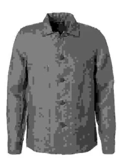 Overshirt, Tailored Fit, Reines Leinen, Olivgrün -Maenner Mode Haus  394164 norm 1