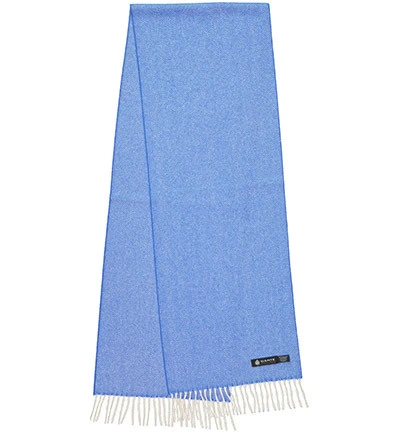 Schal, Reines Kaschmir, Blau 4 Schal, Reines Kaschmir, Blau – Bild 2