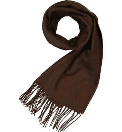 Eagle Schal, Reines Kaschmir, Kaffee