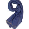 Eagle Schal, Lammwolle, Königsblau