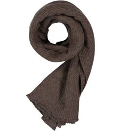 Eagle Schal, Reines Kaschmir, Braun