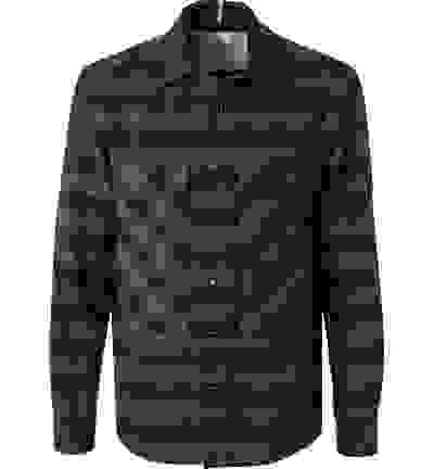 Bogner Overshirt, Baumwolle Gefüttert, Dunkelbraun-schwarz Kariert 9 Bogner Overshirt, Baumwolle Gefüttert, Dunkelbraun-schwarz Kariert – Bild 7