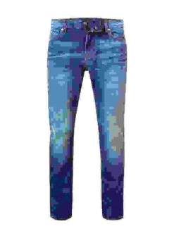 7 For All Mankind Jeans Paxtyn, Skinny Fit, Baumwoll-Stretch 10oz, Blau -Maenner Mode Haus  395070 norm 1