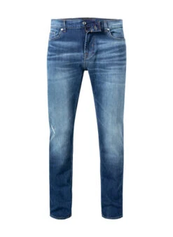 7 For All Mankind Jeans Paxtyn, Skinny Fit, Baumwoll-Stretch 10oz, Blau