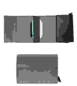 Porsche Design Pop-up-Kartenetui, Metall-Leder, Grau 7 Porsche Design Pop-up-Kartenetui, Metall-Leder, Grau -Maenner Mode Haus 395074 norm 1