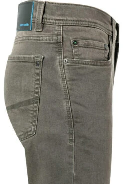 Pierre Cardin Jeans, Tapered Fit, Bio Baumwoll-Stretch Futureflex 10oz, Khaki -Maenner Mode Haus  395605 norm3