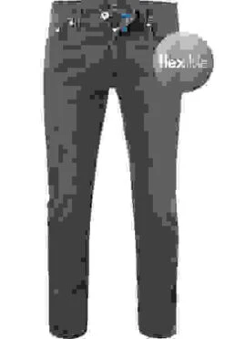 Pierre Cardin Jeans, Tapered Fit, Bio Baumwoll-Stretch Futureflex 10oz, Dunkelgrün -Maenner Mode Haus  395609 norm 1