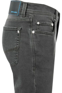 Pierre Cardin Jeans, Tapered Fit, Bio Baumwoll-Stretch Futureflex 10oz, Dunkelgrün -Maenner Mode Haus  395609 norm3