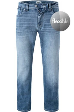 Pepe Jeans Jeans, Relaxed Fit, Baumwoll-Stretch, Blau