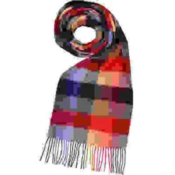 Schal, Wolle, Multicolor Kariert -Maenner Mode Haus  396180 norm 1