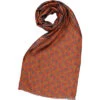 Schal, Seide, Rot Gemustert 1 Schal, Seide, Rot Gemustert -Maenner Mode Haus 396190 norm