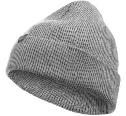 Camel Active Mütze, Baumwolle, Grau Meliert