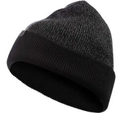 Camel Active Mütze, Baumwolle, Asphalt-schwarz Meliert