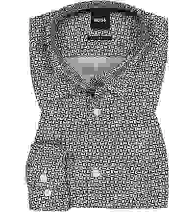 Hemd, Slim Fit, Mikrofaser, Pastellblau Gemustert 6 Hemd, Slim Fit, Mikrofaser, Pastellblau Gemustert – Bild 4