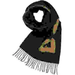 Schal, Wolle, Schwarz Gemustert -Maenner Mode Haus  396352 norm 1