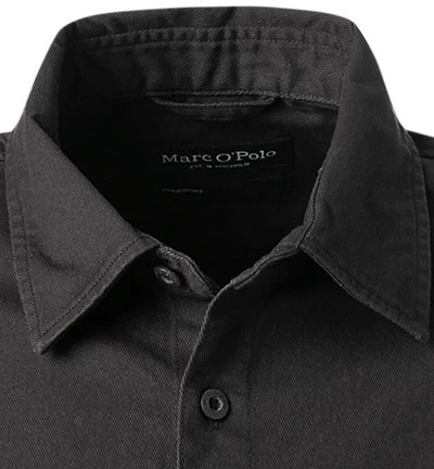 Marc O'Polo Overshirt, Bio Baumwolle, Anthrazit 6 Marc O'Polo Overshirt, Bio Baumwolle, Anthrazit – Bild 4