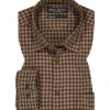 Marc O'Polo Hemd, Regular Fit, Bio Baumwolle, Braun-schwarz Kariert -Maenner Mode Haus  396437 norm