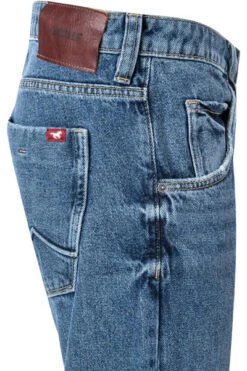 Mustang Jeans Michigan, Regular Straight Fit, Baumwolle-Hanf 12oz, Jeansblau -Maenner Mode Haus  396497 norm3