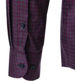 OLYMP Hemd, Body Fit, Mikrofaser Atmungsaktiv, Granat Kariert 9 OLYMP Hemd, Body Fit, Mikrofaser Atmungsaktiv, Granat Kariert -Maenner Mode Haus 396530 norm3