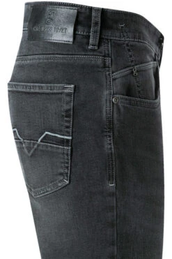 Jeans BENNET, Modern Fit, Baumwoll-Stretch, Schwarz -Maenner Mode Haus  396641 norm3