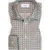 ETON Hemd, Classic Fit, Baumwolle, Braun Gemustert -Maenner Mode Haus  396674 norm