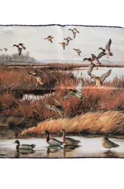 Einstecktuch, Seide, Multicolor Gemustert -Maenner Mode Haus  396768 norm3