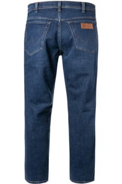 Wrangler Jeans Texas, Straight Fit, Baumwoll-Stretch, Jeansblau -Maenner Mode Haus  397135 norm2