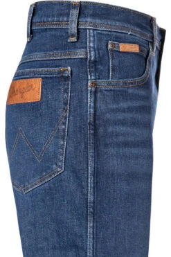 Wrangler Jeans Texas, Straight Fit, Baumwoll-Stretch, Jeansblau -Maenner Mode Haus  397135 norm3