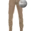 Alberto Jeans Pipe, Regular Fit, Baumwolle T400® 11oz, Beige -Maenner Mode Haus  397175 norm