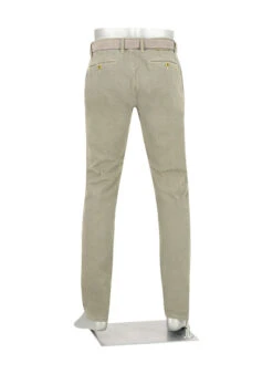 Alberto Chino Rob, Slim Fit, Baumwolle T400® 9,5oz, Mittelgrau -Maenner Mode Haus  397260 norm3