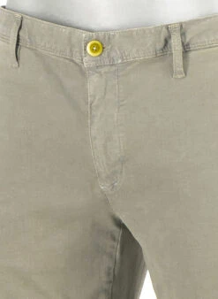 Alberto Chino Rob, Slim Fit, Baumwolle T400® 9,5oz, Mittelgrau -Maenner Mode Haus  397260 norm4