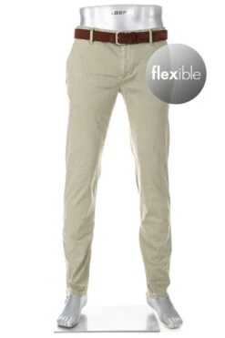 Alberto Chino Rob, Slim Fit, Baumwolle T400® 9,5oz, Pastellgrün