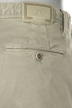 Alberto Chino Rob, Slim Fit, Baumwolle T400® 9,5oz, Pastellgrün -Maenner Mode Haus  397261 norm6