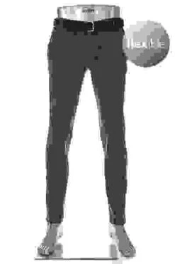 Alberto Hose Rob, Slim Fit, Baumwolle T400® 9,5oz, Militärgrün -Maenner Mode Haus  397262 norm 1