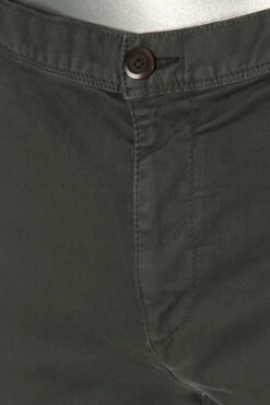 Alberto Hose Rob, Slim Fit, Baumwolle T400® 9,5oz, Militärgrün -Maenner Mode Haus  397262 norm4