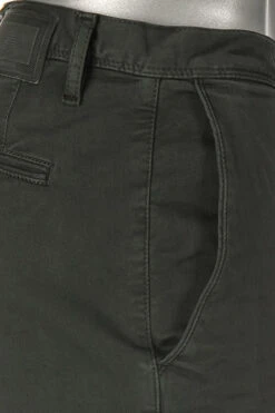 Alberto Hose Rob, Slim Fit, Baumwolle T400® 9,5oz, Militärgrün -Maenner Mode Haus  397262 norm5