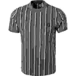 Fred Perry T-Shirt, Baumwolle, Khaki Gestreift -Maenner Mode Haus  397783 norm 1