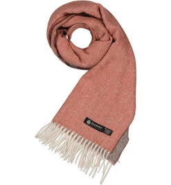 Schal, Reines Kaschmir, Dunkelrot