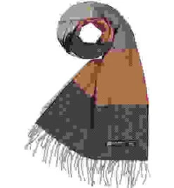 Schal, Reines Kaschmir, Rot-asphalt -Maenner Mode Haus  398272 norm 1