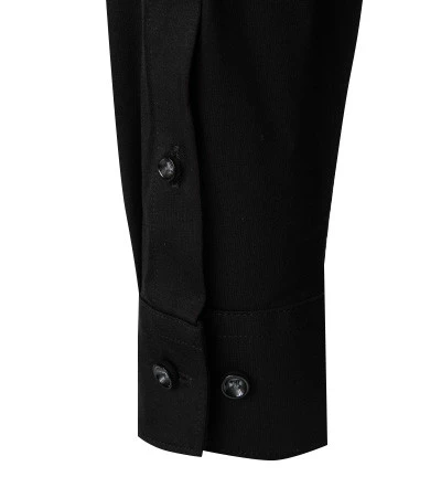 OLYMP Hemd, Modern Fit, Jersey Geruchshemmend, Extra Langer Arm, Schwarz 4 OLYMP Hemd, Modern Fit, Jersey Geruchshemmend, Extra Langer Arm, Schwarz – Bild 2