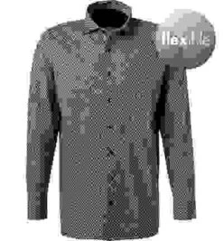 OLYMP Hemd, Modern Fit, Jersey Geruchshemmend, Grün Gemustert 9 OLYMP Hemd, Modern Fit, Jersey Geruchshemmend, Grün Gemustert -Maenner Mode Haus 398451 norm 1