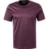 ETON T-Shirt, Slim Fit, Baumwolle, Dunkelrot -Maenner Mode Haus  398602 norm