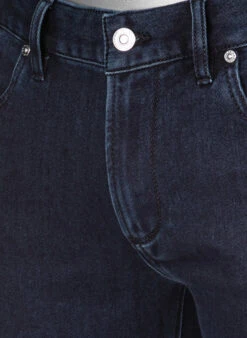 Alberto Jeans Pipe, Regular Fit, Jersey, Navy -Maenner Mode Haus  398788 norm4