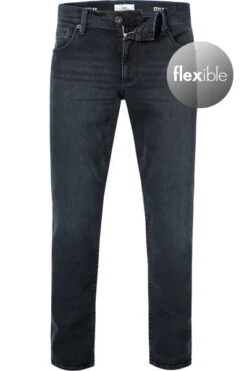 BRAX Jeans, Straight Fit, Bio Baumwolle T400®, Nachtblaublau