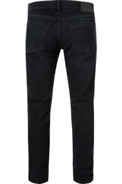 Jeans, Regular Tapered Fit, Baumwoll-Stretch, Nachtblau -Maenner Mode Haus  399147 norm2