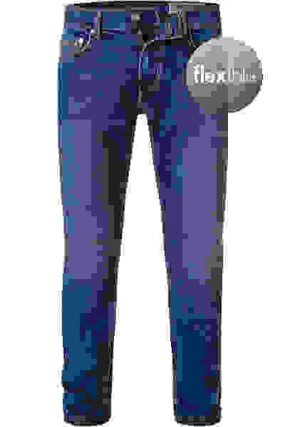 Jeans, Straight Tapered Fit, Baumwoll-Stretch, Dunkelblau 7 Jeans, Straight Tapered Fit, Baumwoll-Stretch, Dunkelblau – Bild 5