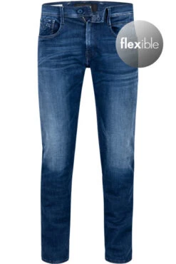 Replay Jeans Anbass, Slim Fit, Baumwoll-Stretch HYPERFLEX 11,5oz, Blau
