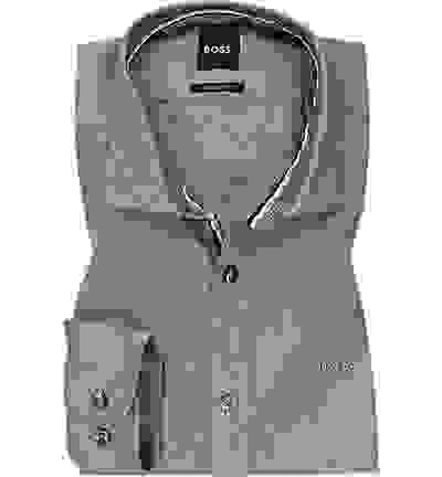 Hemd, Regular Fit, Oxford, Grün Meliert 6 Hemd, Regular Fit, Oxford, Grün Meliert – Bild 4